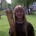 Alys with Olympic Torch