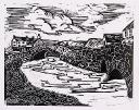 Aberdaron Woodcut