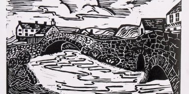 Aberdaron Woodcut