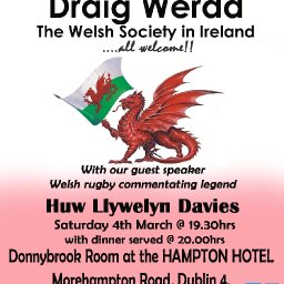 2017 St David's Day Dinner, Draig Werdd, The Welsh Society In Ireland