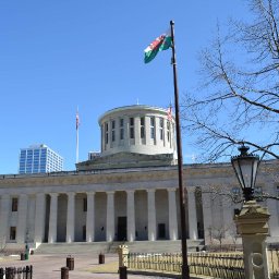 Welsh Flag Raising at the Ohio Statehouse celebrating St. David's Day