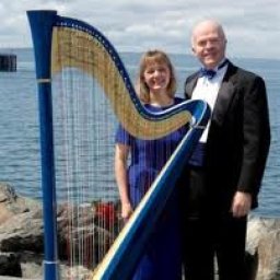 Bronn and Katherine Journey harp concert Portland Old Church