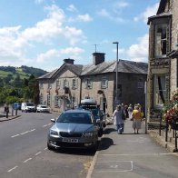 Heading to The Swan in Hay on Wye