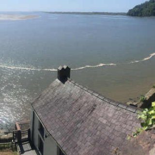 the view from above Dylan Thomas Boathouse.JPG.jpg