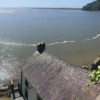 The view from above Dylan Thomas Boathouse