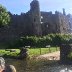 Chillin' in front of Laugharne Castle