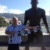 Madeira 2017 signing Ronaldo for Merthyr Town (even his statue moves quicker than our defence)