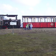 Last stop of Snowdonia Mountain Railway