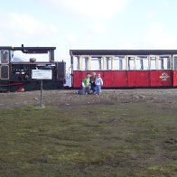 Last stop of Snowdonia Mountain Railway