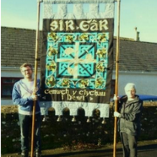 Carmarthenshire St David's Day Banner