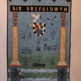 Baner Sir Drefaldwyn 