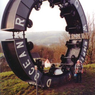 Wheel Drums, Hengoed Viaduct, South Wales