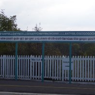 The train station with the world's longest name