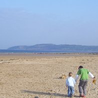 One of many beaches in Anglesey