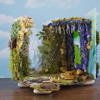 Djinn Dream Fairy House, front view