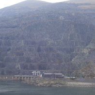 Slate mine in North Wales