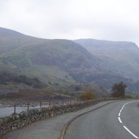 Road leading to Snowdonia Mountain Railway