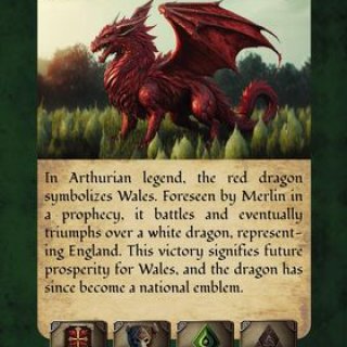 Y Ddraig Goch: The Red Dragon