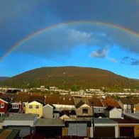 White Cross, Trealaw with Rainbow