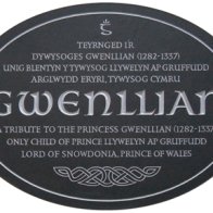 Gwenllian Plaque on Yr Wyddfa (Snowdon )