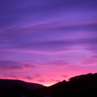 Dawn over Cwmparc 25 10 08