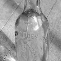 19th Century Well Water Bottle