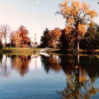 Leavenworth VA pond