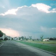 Shawnee lake apts ,hail storm 93