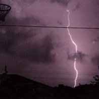 1 of my 1st lighting pics,Lansing Ks 1986