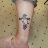 Cross tattoo