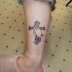 Cross tattoo