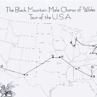 Black Mountain Chorus tour of USA - 2008