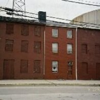 Welsh rowhouses, Baltimore, Maryland