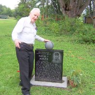 Davy Jones monument, Cambria. Wisconsin