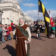 St David's Day Parade. Cardiff 2009