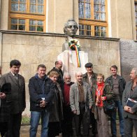 Peter participating in the 2008 International Poetry Festival in Romania