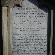 Gravestone of The Ladies of Langollen