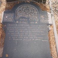 Gutyn Ebrill's grave in Patagonia