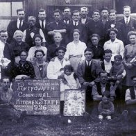 1926 Soup kitchen staff.