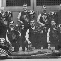 Mine rescue team 1916