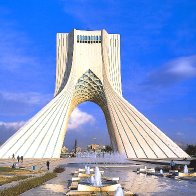 Azadi Square of Tehran, Iran