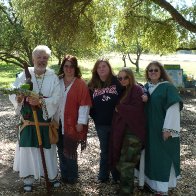 Making Friends at Earth Day Ceremony