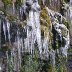 Icicles close up