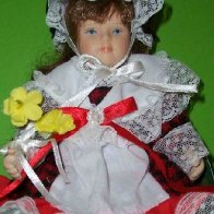 Porcelain Welsh Doll