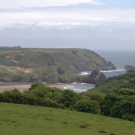 Looking towards Three Cliffs Bay