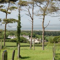 View from St Madoc's Church, Llanmadoc