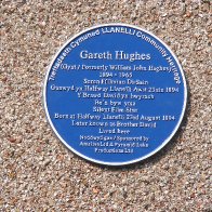 blue plaque -