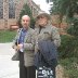 Peter with Allan Peterson, poet from Florida, at the World Affairs Conference, Boulder, Colorado, April 2009