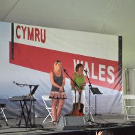 Singing in Welsh at the Folklife Festival 2009