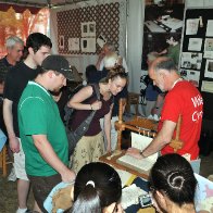 Welsh Printing at the Folklife Festival 2009